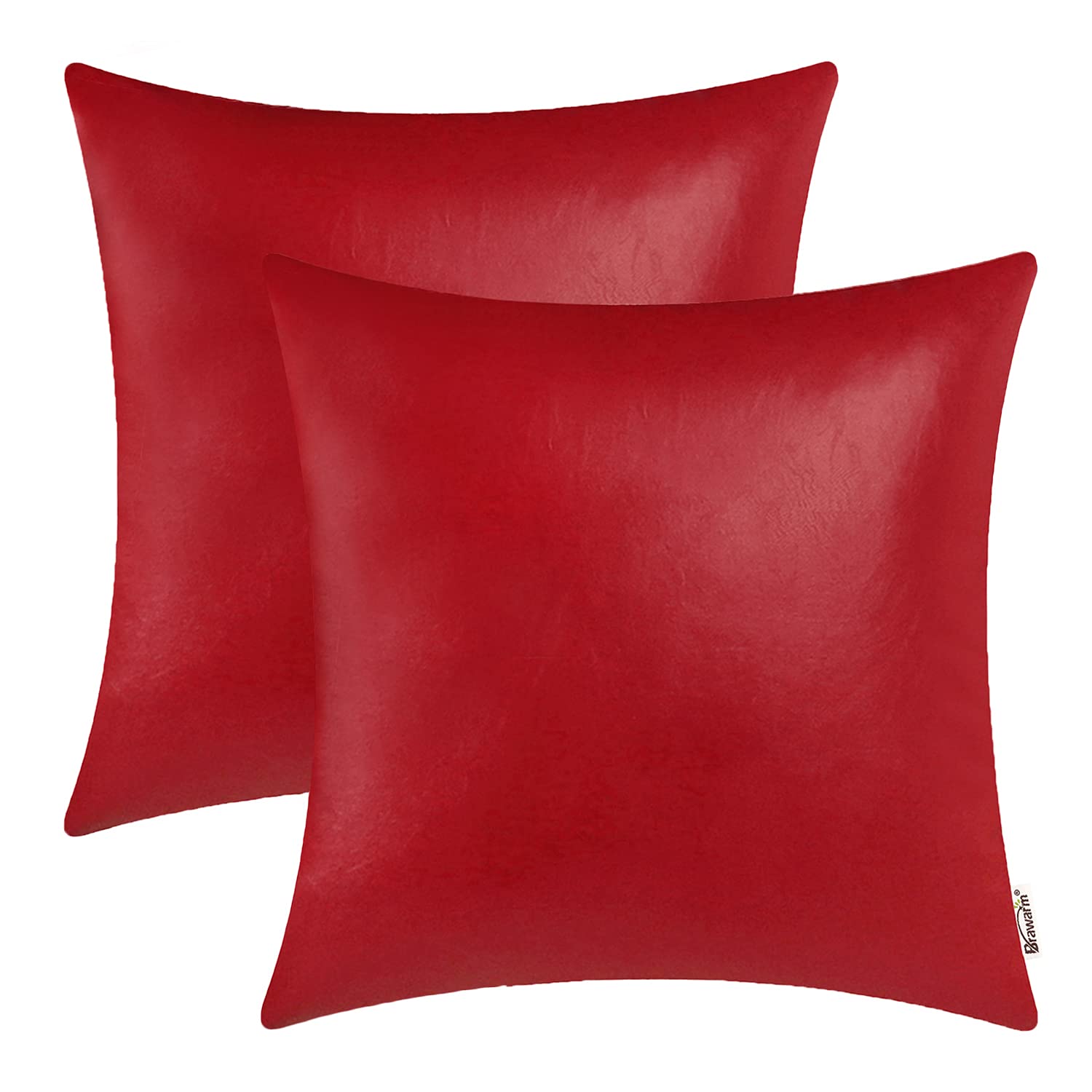 allgala Confezione da 4 federe decorative per cuscino, 45,7 x 45,7 cm