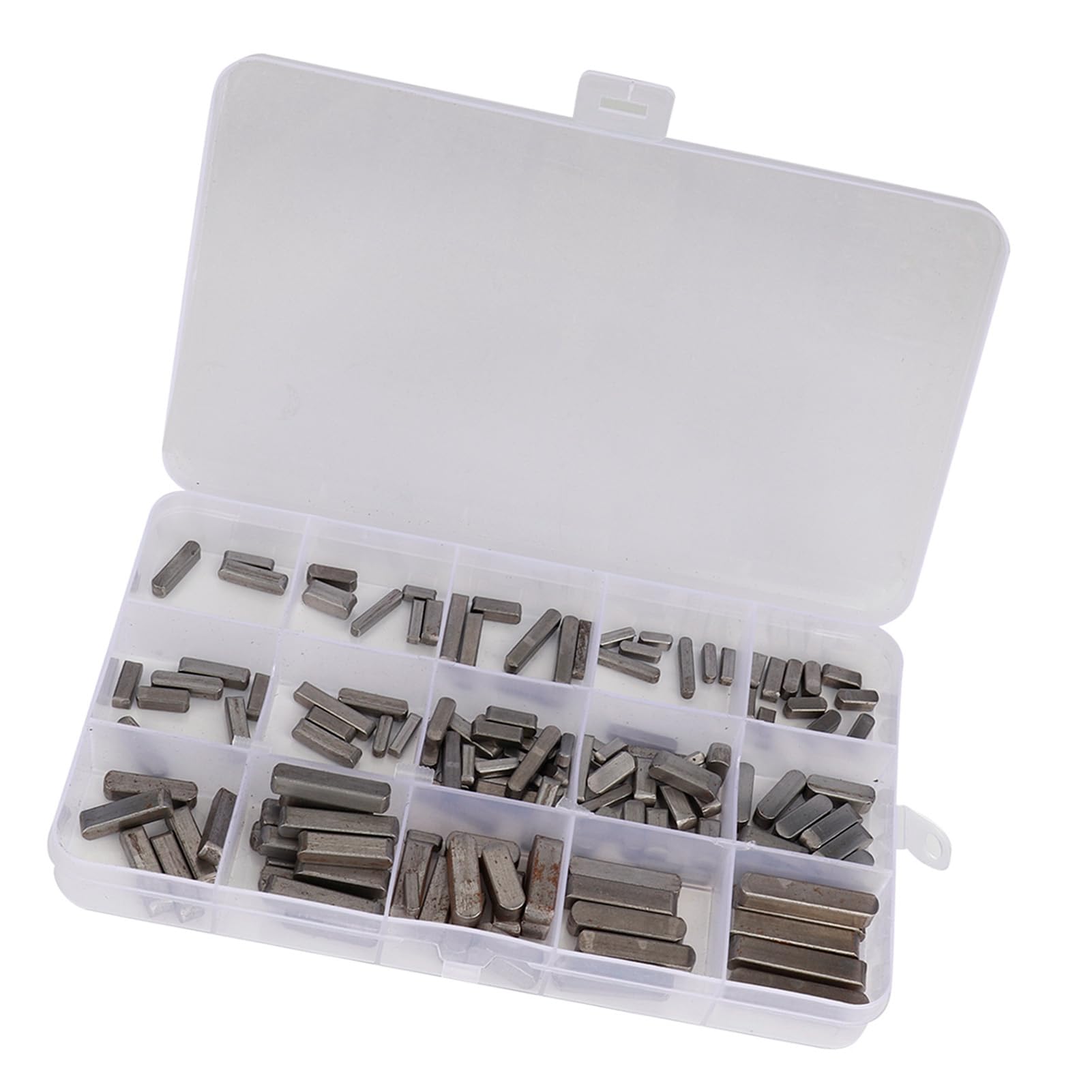 ZJchao 140PCS Professional Parallel Drive Shaft Key Round Ended Key for Various Working Situations