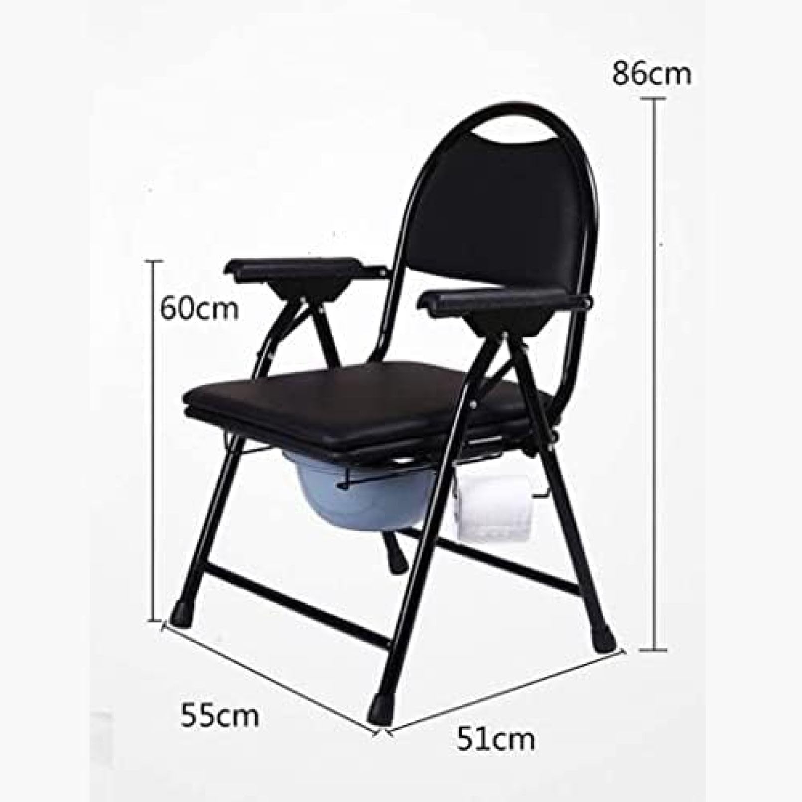 Amazon.co.jp: 高齢者用簡易トイレチェア 妊婦用携帯トイレ 高齢者用