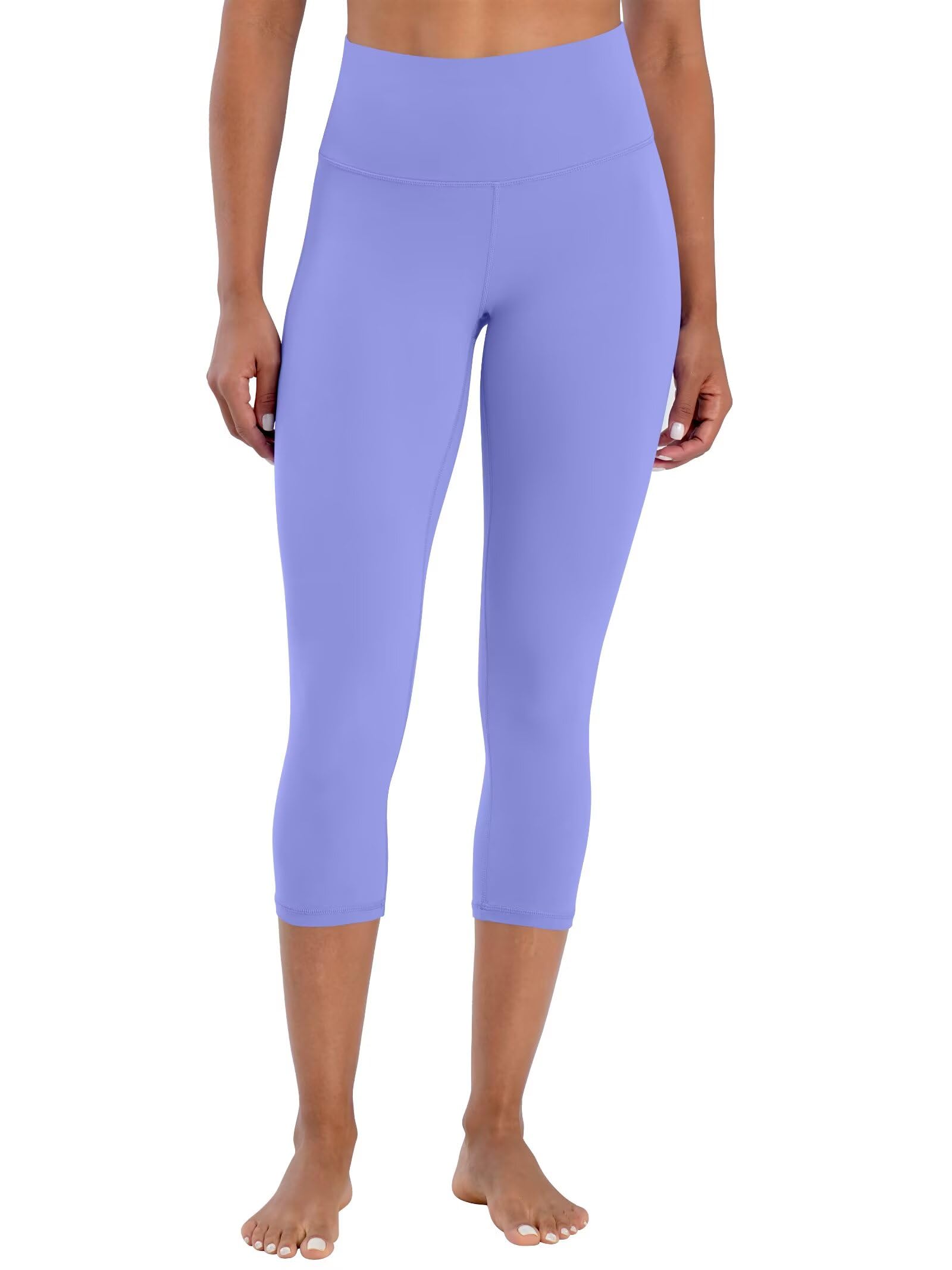 Sunzel Sunzfly Capri Leggings for Women, High Waisted Yoga Pants with Tummy Control for Running Workout Gym