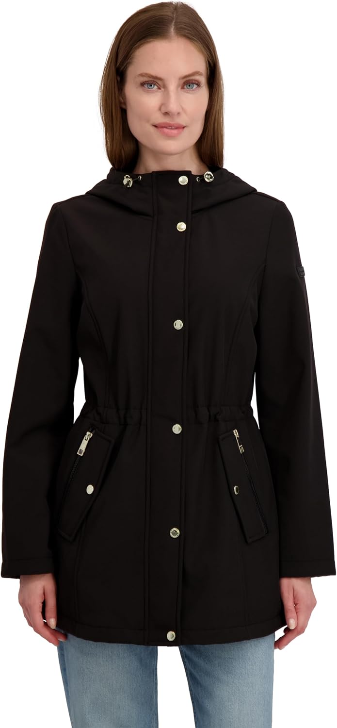 Laundry by Shelli Segal womens Lightweight Softshell Jacket–transitional Coat, Wind & Water-resistant - Image 5