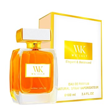 WK JALY Natural Spray Vaporisateur Eau De Parfum, With Notes of Citrus, Jasmine, Vanilla, Lemon, Oriental Fragrance Perfume, 3.4 fl oz