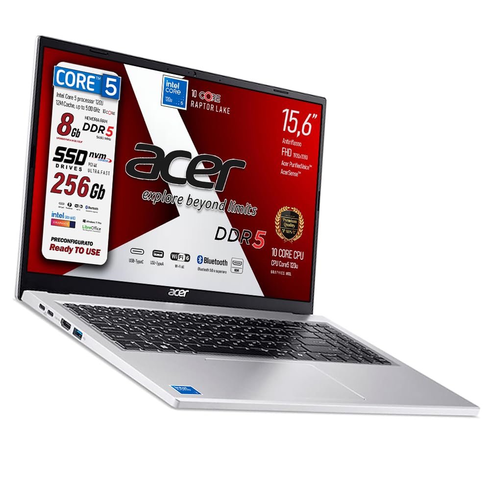 acer Extensa Intel Core i5-13420H 13Th Raptor Lake Notebook, 8Core