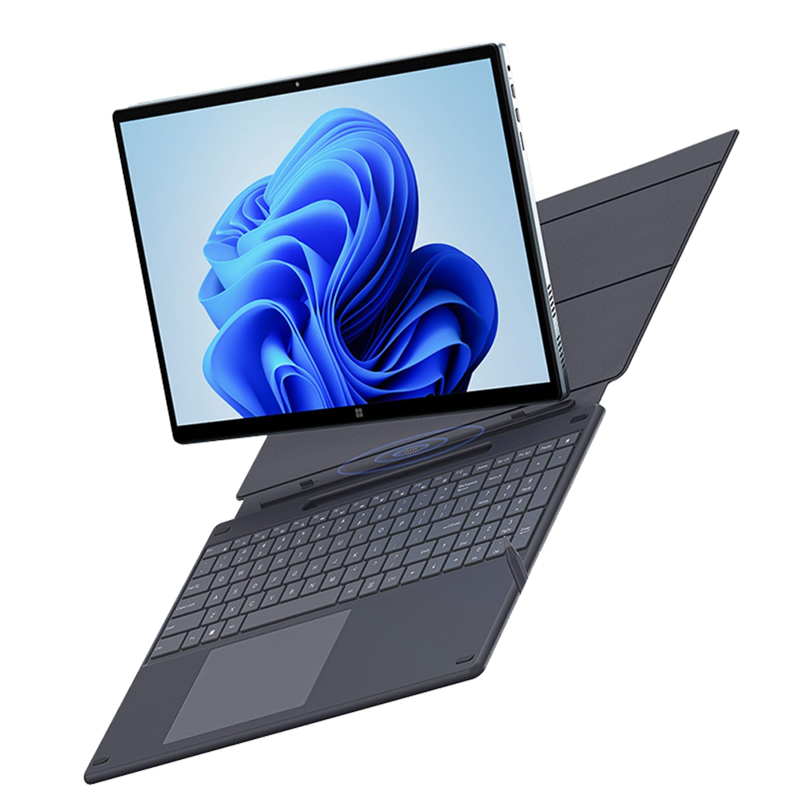 Pepisky 2 in 1 Tablet Laptop 12G+512G High-clear Resolution Powerful Performance USB CE Large-capacity Battery Innovative Design Multi-interface Design Targeted at Computer and Network Users