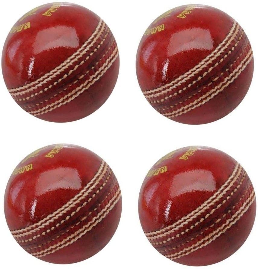 Pack of 1 Genuine Leather Ball (4 Panel) Cricket Leather Ball (Standard, Pack of 1)-picture-21