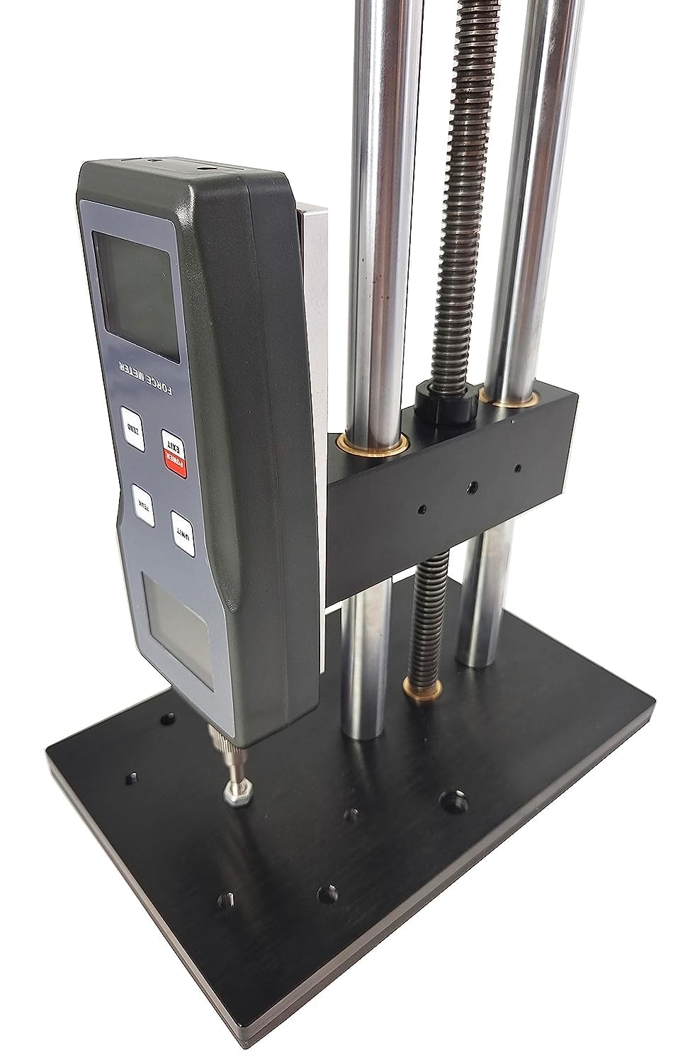 Tablet Hardness Tester Gauge Digital Tablet Durometer Laboratory Tablet Hardness Measurement with Test Stand 15mm Diameter Four Unit kgf/gf/N/Lbf Resolution 0.01Kgf/0.1N/0.0126F