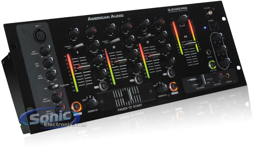 American DJ Supply Q2422 PRO DJ Mixer