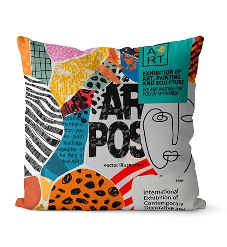 Kit 4 Capas De Almofadas Decorativas 42x42 - Moderna 0003