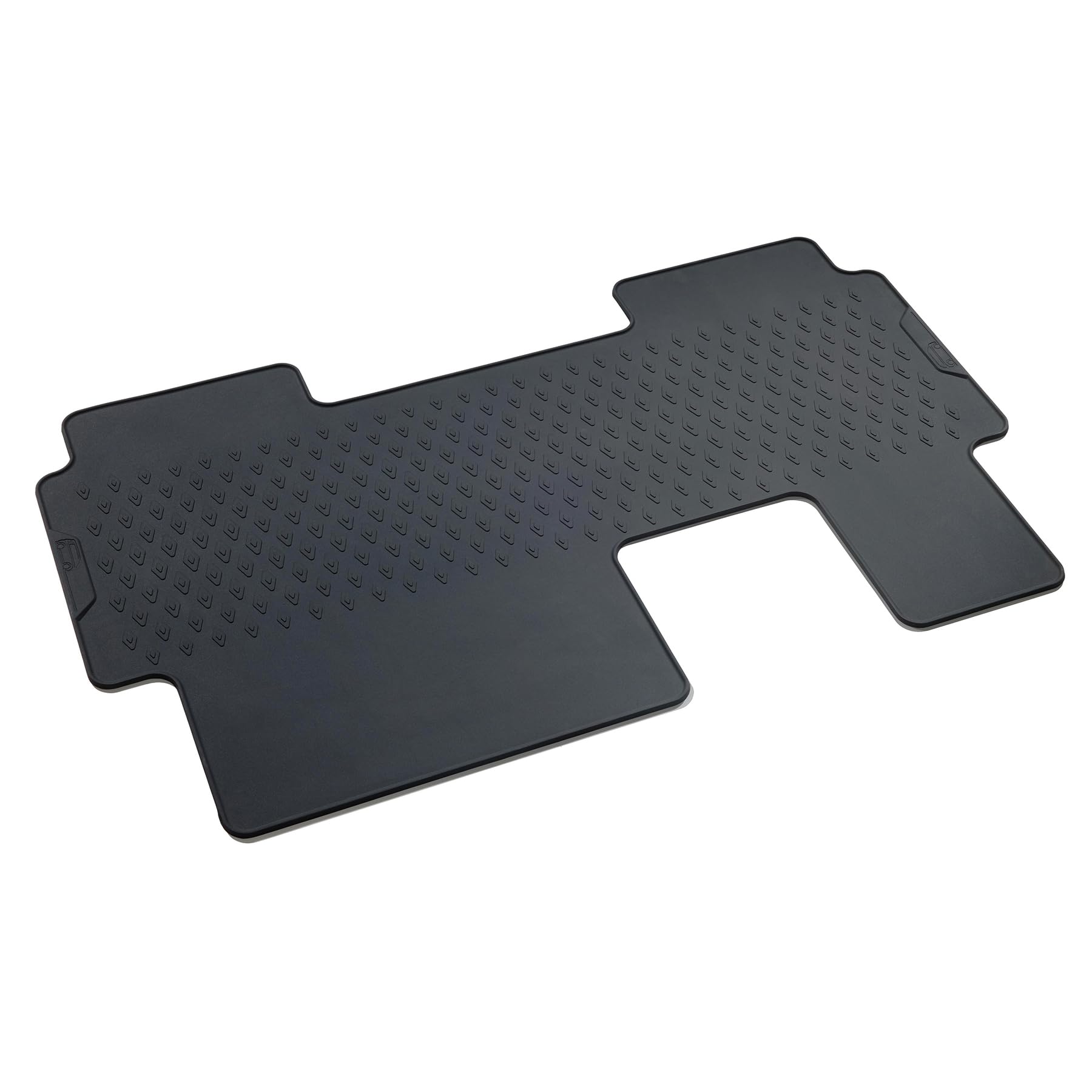 Volkswagen Tappetino in Gomma Originale, Compatibile con ID.Buzz, Seconda Fila di Sedili, Nero, 100% Riciclabile, Design con Silhouette del Veicolo
