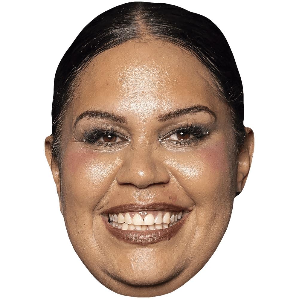 Chloe Quayle (Smile) Big Head. Larger than life mask.