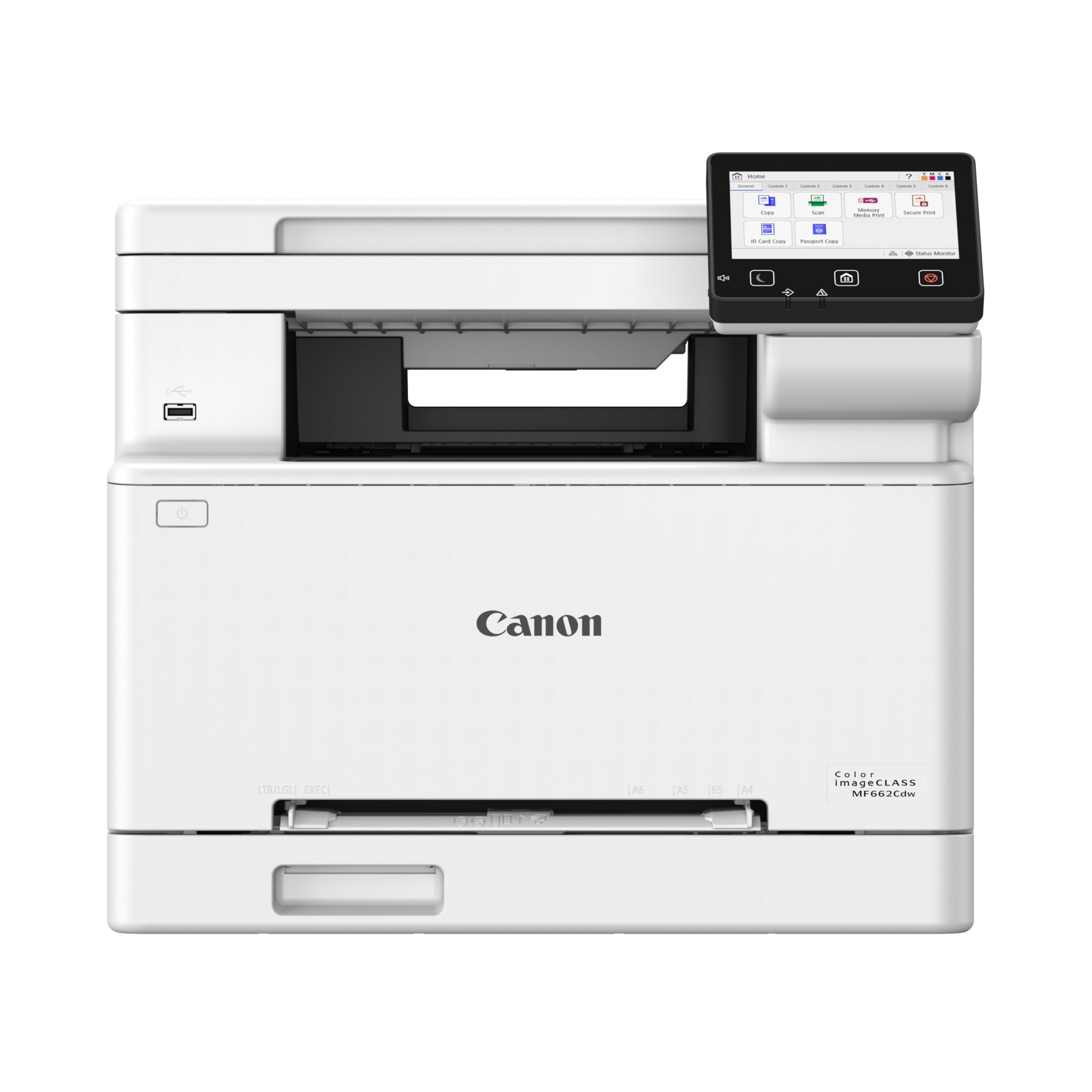 Canon Color imageCLASS MF662Cdw - Wireless Duplex Laser Printer with Copier, Scanner,  26 PPM
