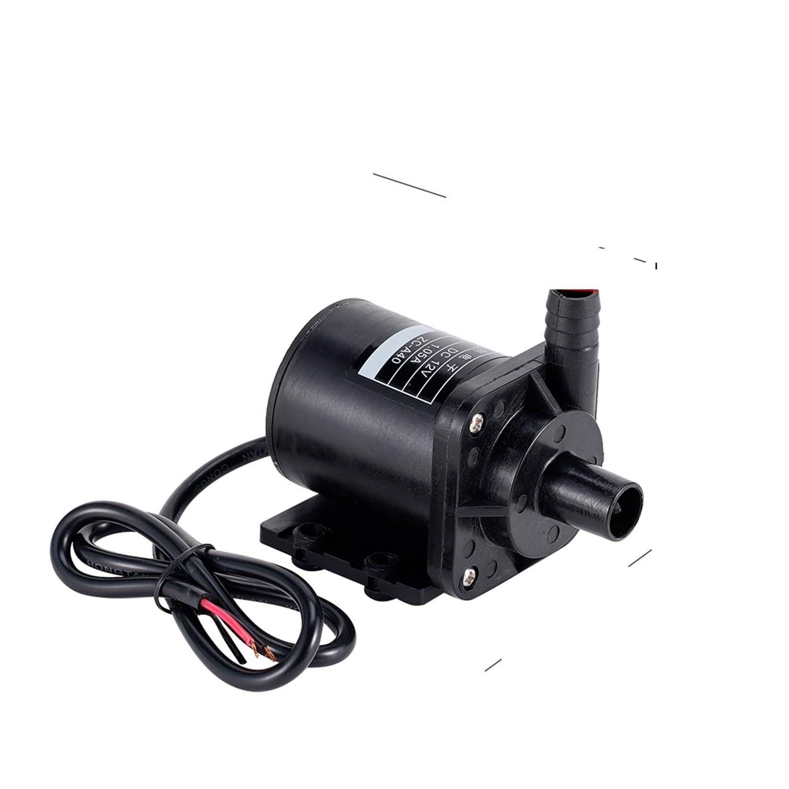 50W Solar Panel Brushless Solar Power Water Pump Set Ultra-Quiet Submersible Water Sprinkler Pool Pond Garden Fountain Decor(Pump)