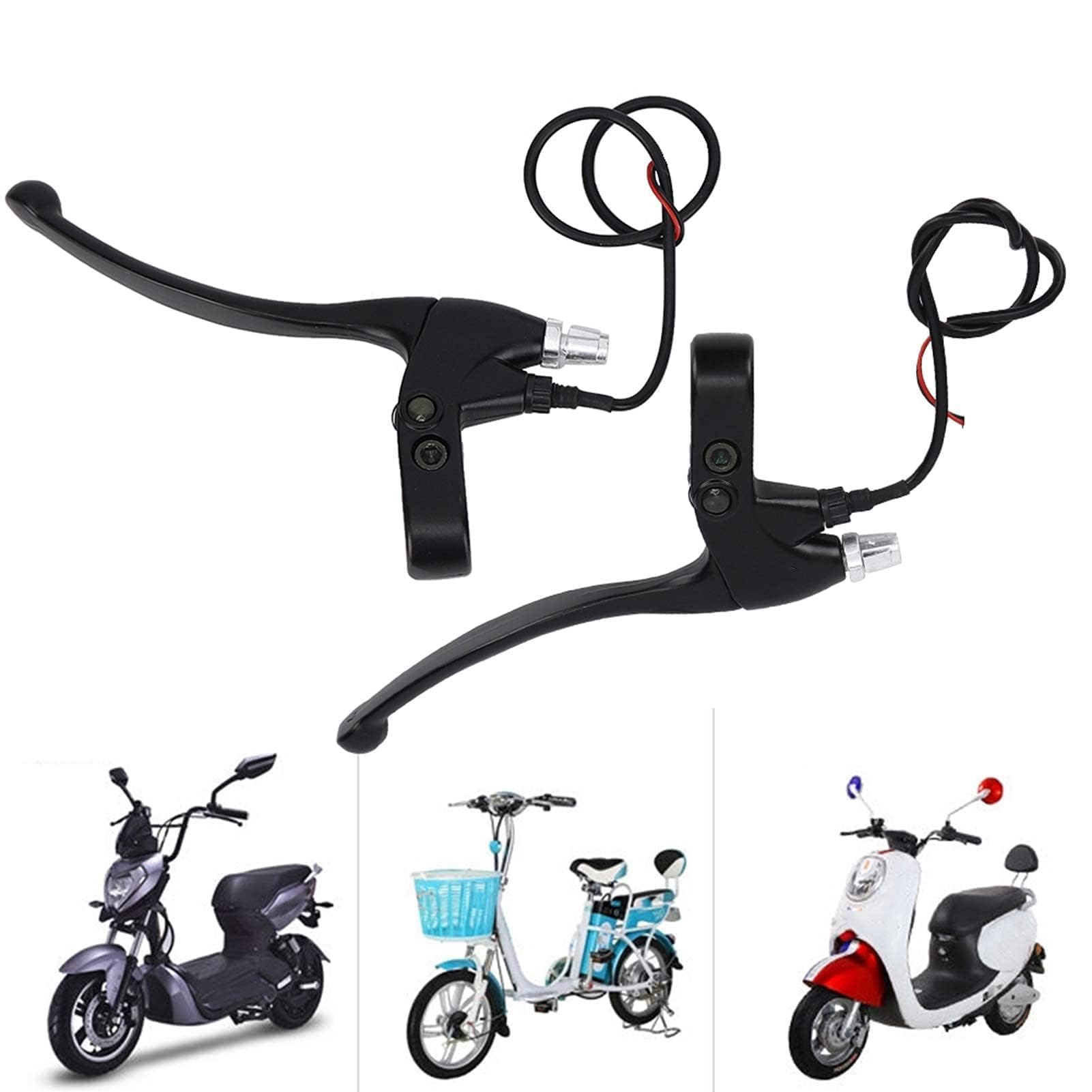 Paire Leviers de frein Alu Nitro Aerox - Pièces Freinage sur La Bécanerie