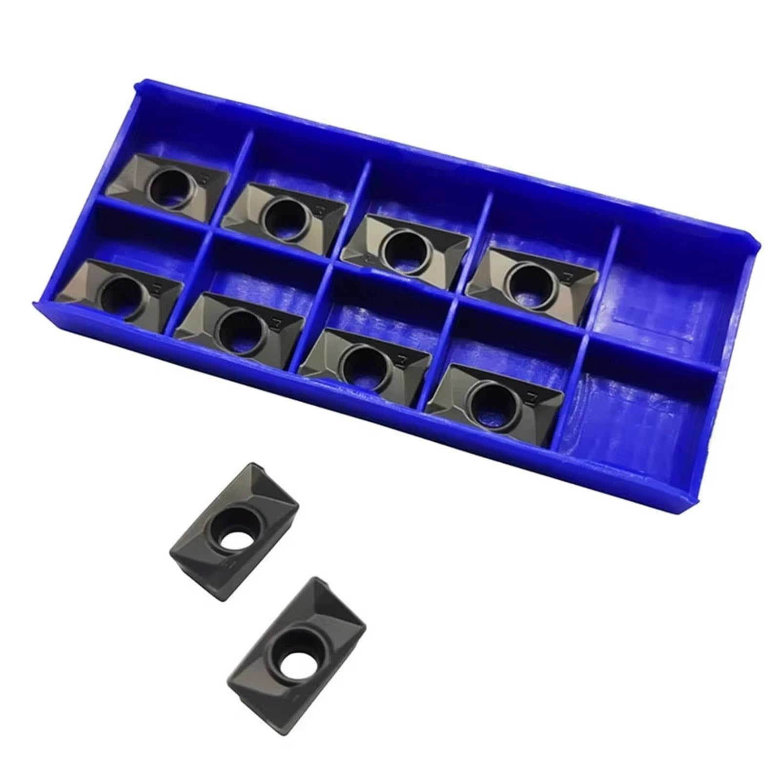10 Uds APKT160408-PM 202 Herramientas De Torneado Insertos Carburo Acero Inoxidable