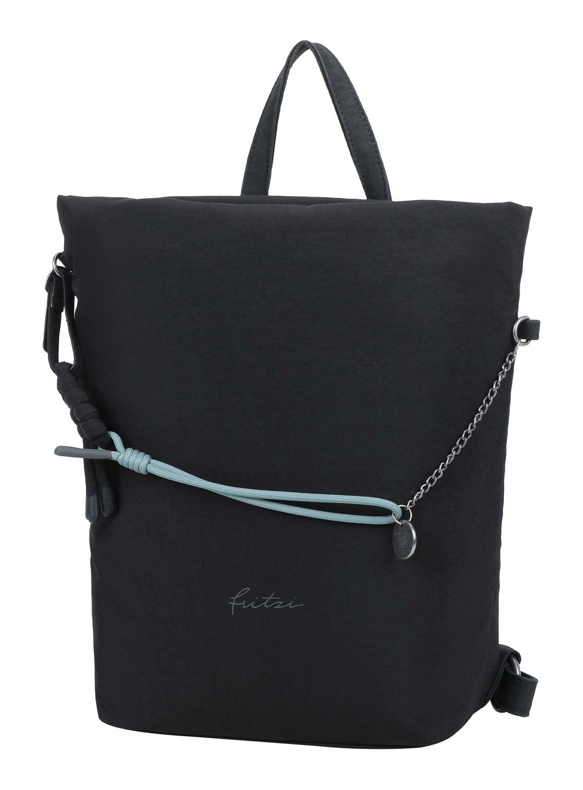 Fritzi aus Preussen Rucksack Umhängetasche Brigitte X Fritzi JU Limited Chain Sky Backpack Black schwarz