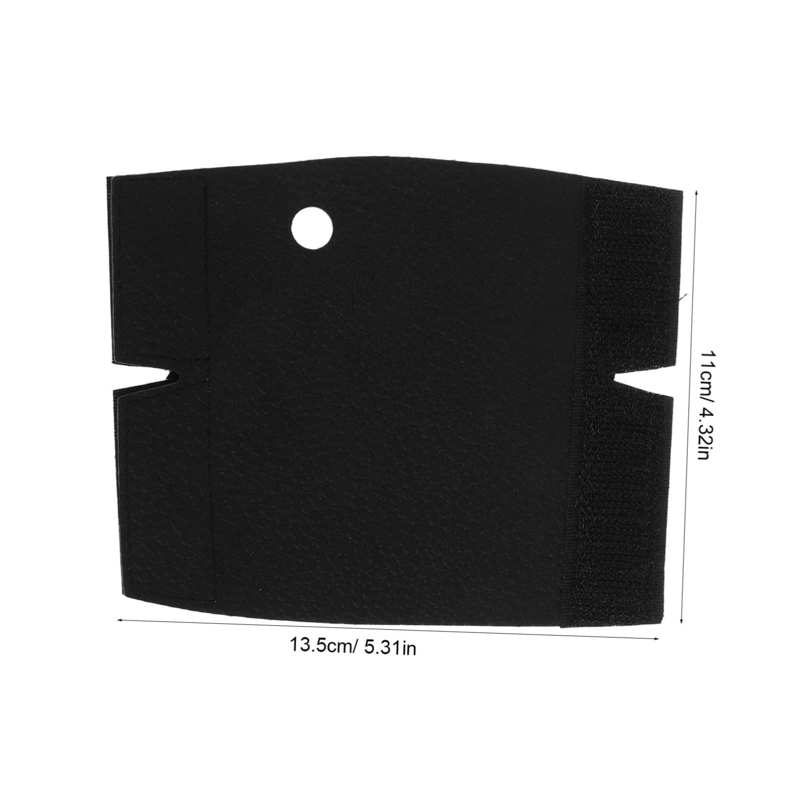 ibasenice French Horn Accessory Protective Cover for Horn Handle Non-skid Mute Pad Fake Leather Grip French Horn Guard Wrap for Enhanced Control