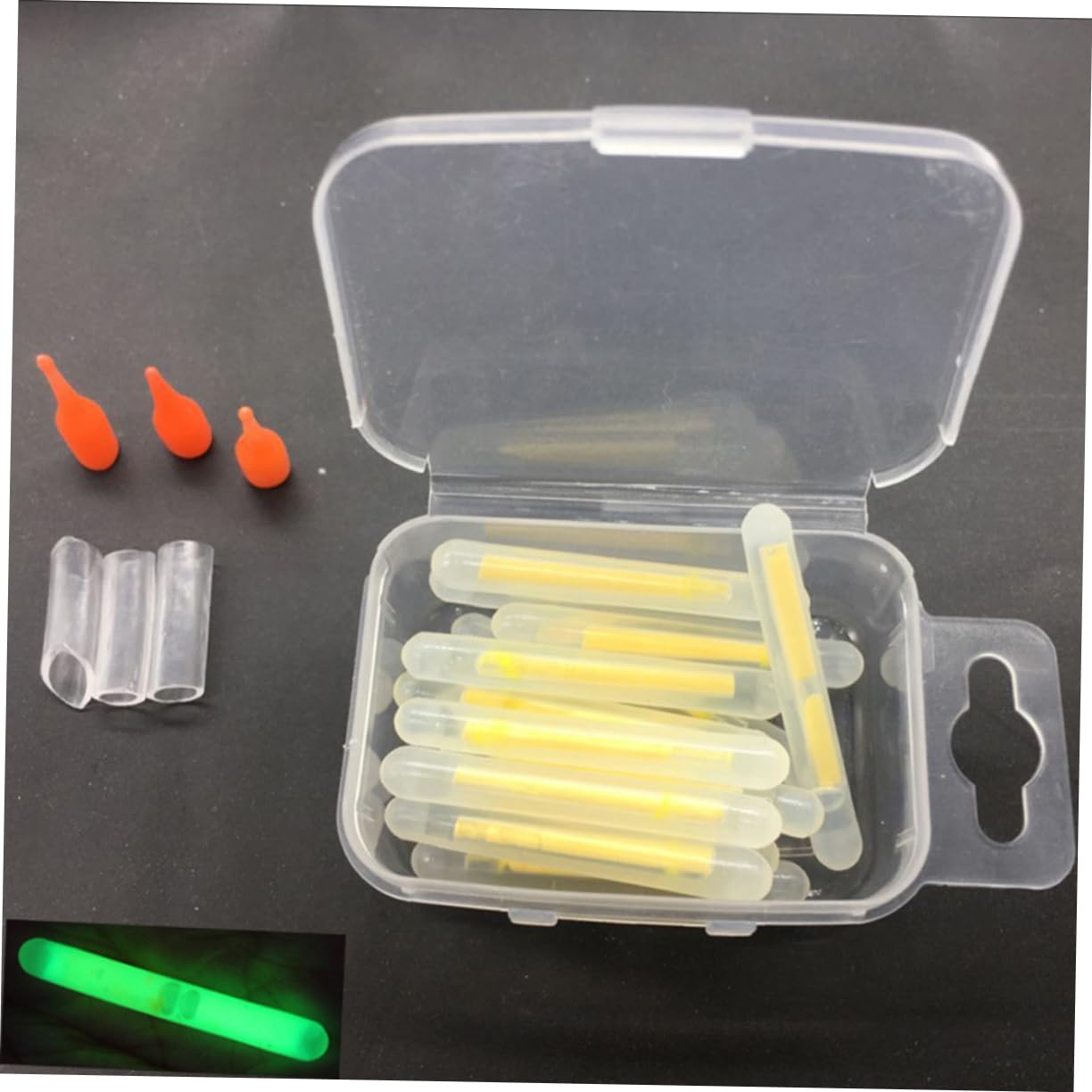 SUPVOX Lighted Fishing Night Fishing Float Rod Fluorescent 2 Boxes of 15pcs Each for Anglers