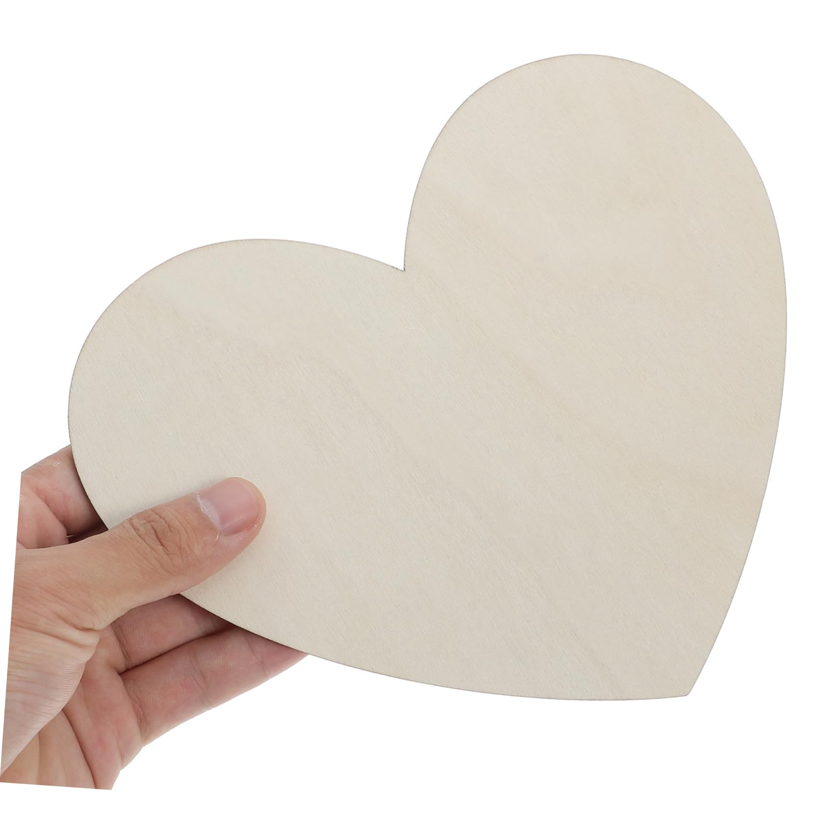 Gadpiparty 30stücke Unvollendete -ausschnitte Große Herzscheiben Für -handwerk Für Hochzeitsdekoration Und Valentinstag Blanko Holzherzen Für Kreative Projekte