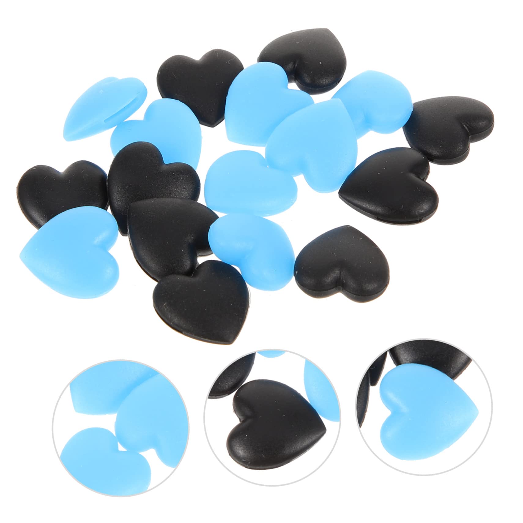 HOUDERCO Silicone Glasses Ear Grips 20 Pairs Non- Glasses Temple Holders for Sunglasses