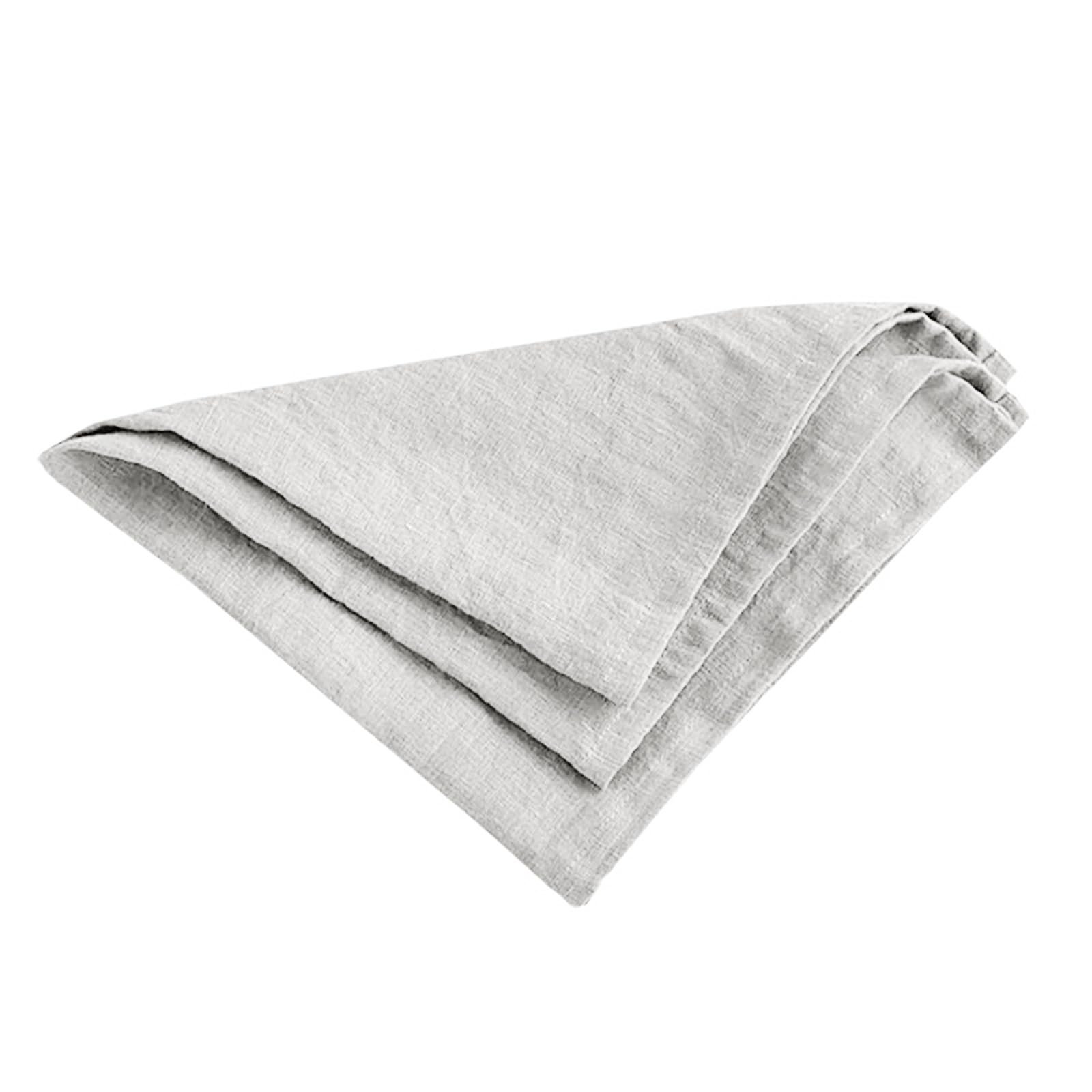 Kalttoy Light Grey Cloth Napkins Versatile Square Napkins Square Dining Cloth Linen Perfect For Dinner Parties And More Dining Table