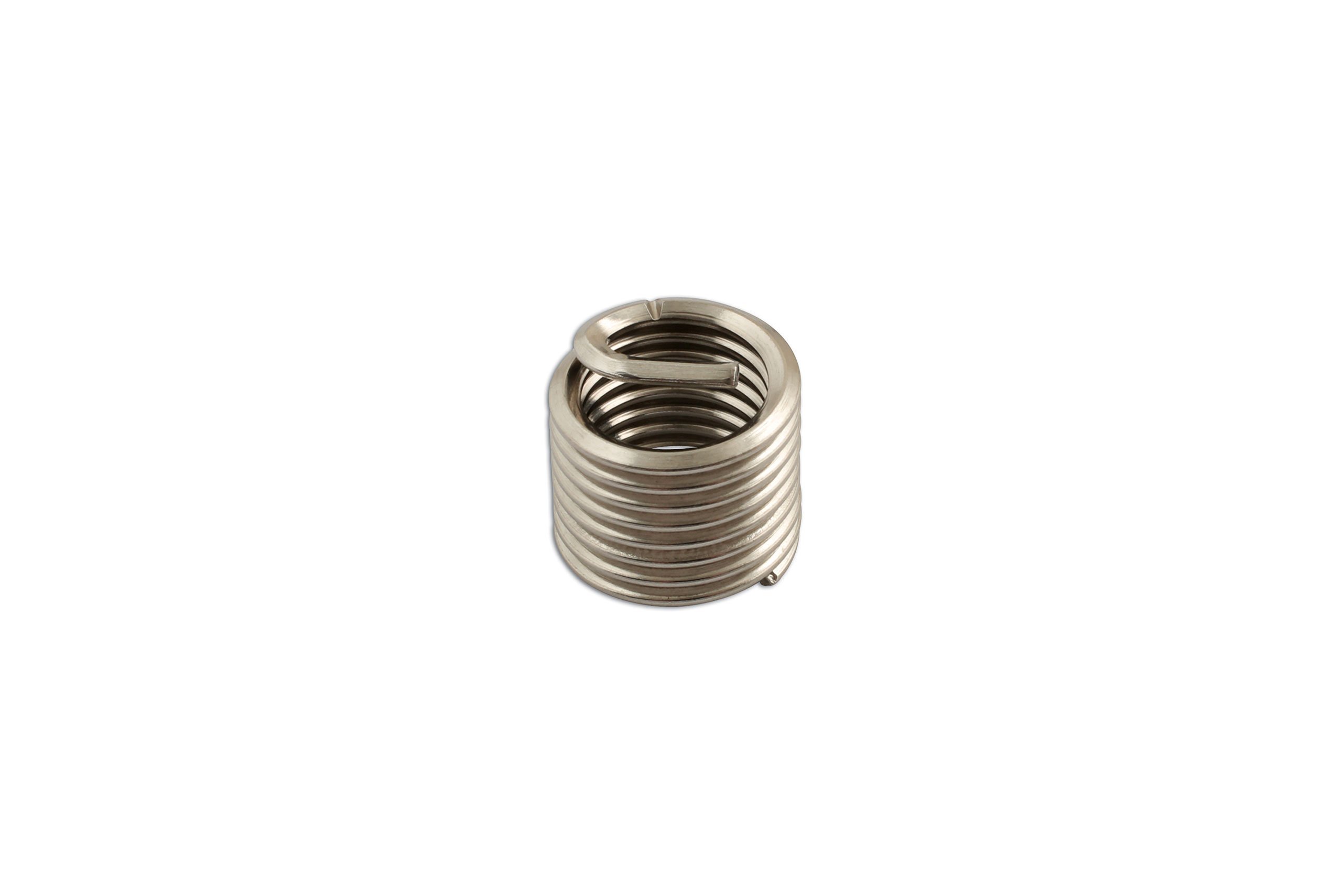 LASER 6025 Thread Insert Kit M12 x1.75 6 Pieces High Strength Steel Inserts
