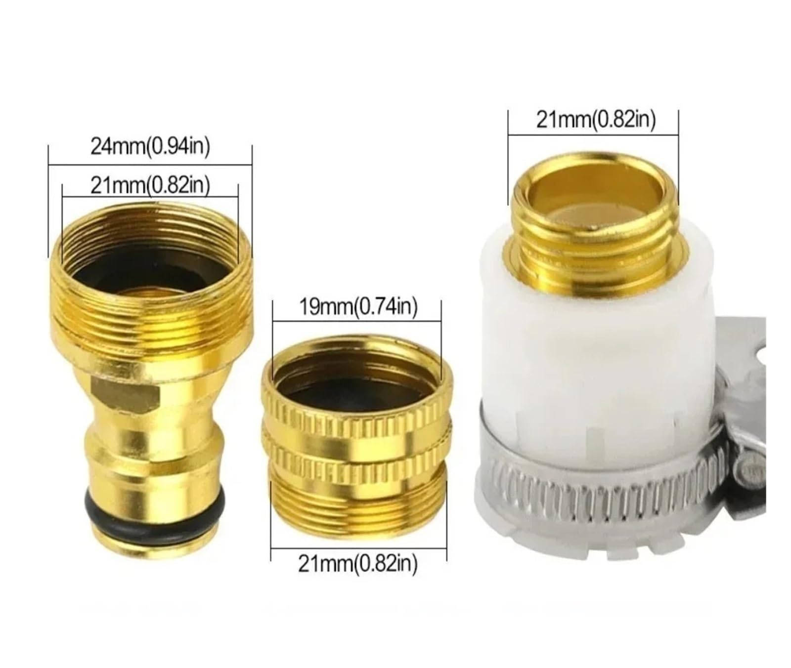 Adapter Do Szybkiego Podłączenia Węża Ogrodowego