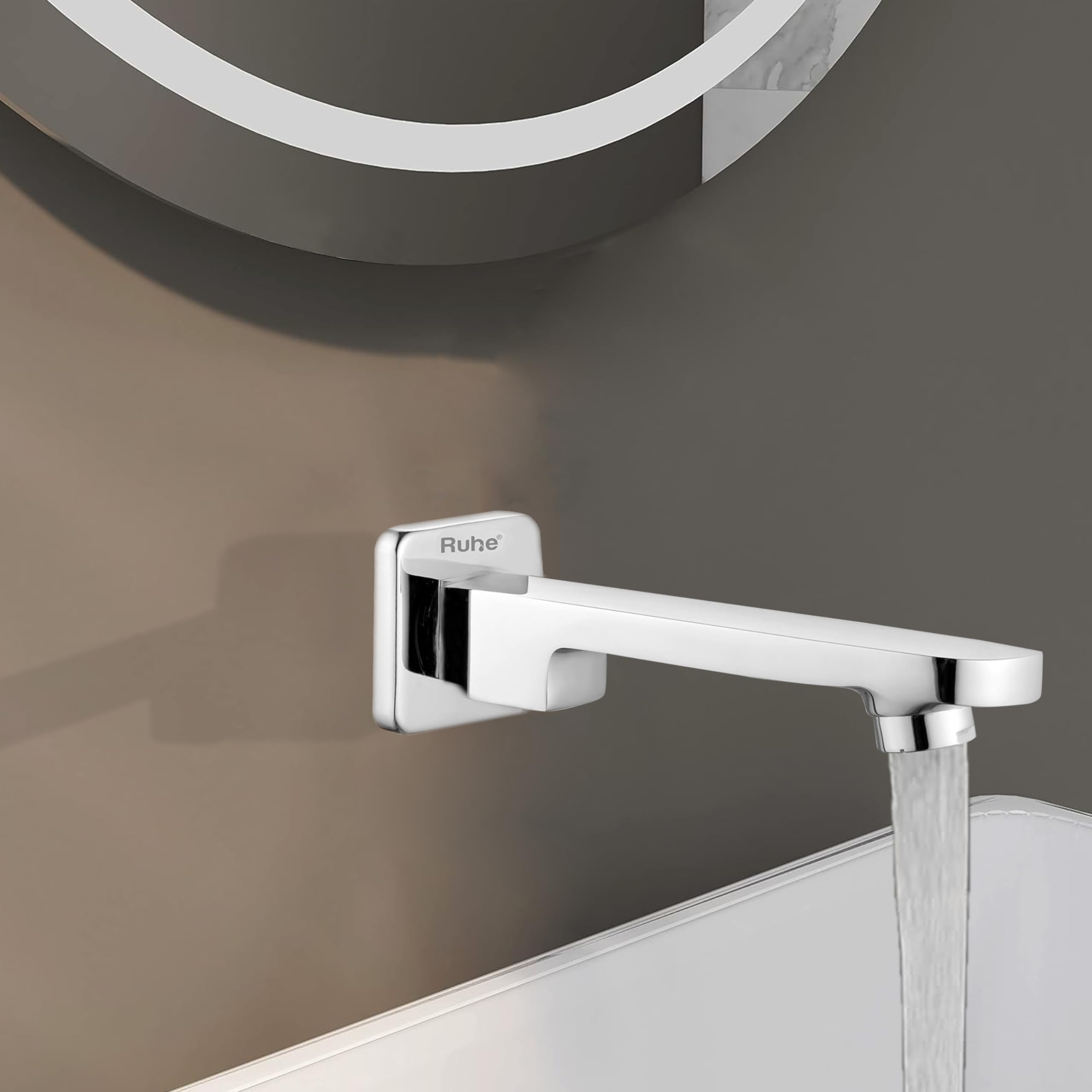Ruhe® Pristine Bathtub Brass Faucet/Tap for Bath Tubs | Chrome Finish (B08MKGJJVG) Amazon Price History, Amazon Price Tracker