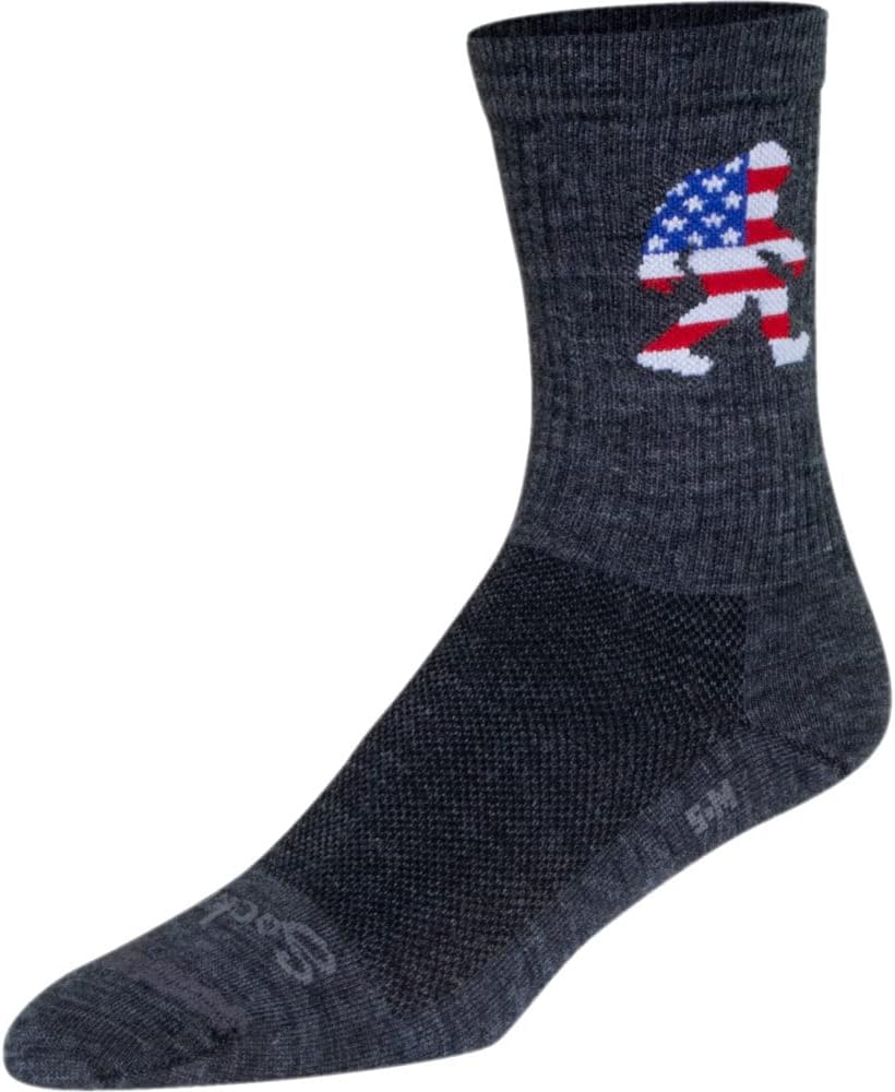 SockGuy Big Foot Wool 6" Socks BLUE