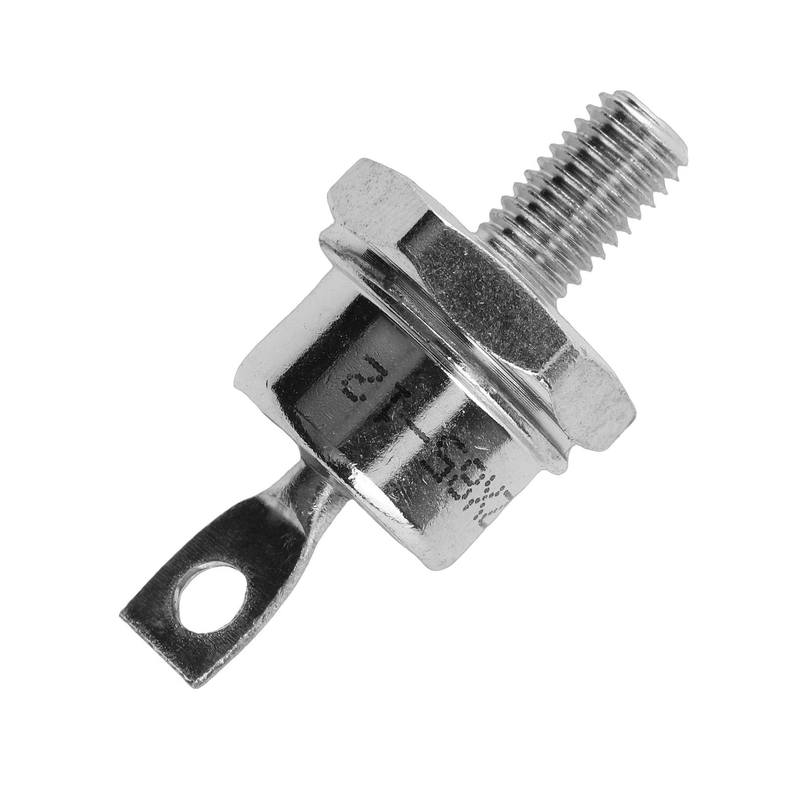 Diodo Raddrizzatore del Generatore Robusto Ferro di Ricambio Efficiente per Generatore di Motori, 10 Pezzi per Appassionati di Fai da Te (positivo ZX85-12)