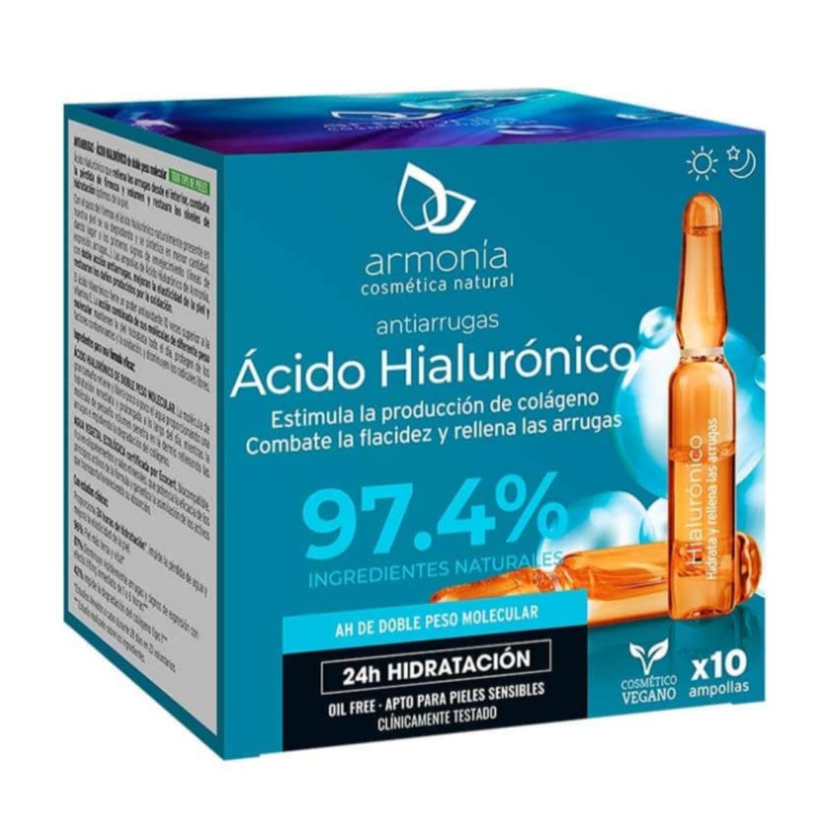 ACIDO HIALURONICO antiarrugas 10amp.