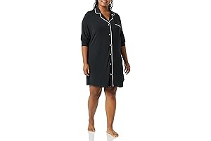 Women's Piped Nightshirt (Available in Plus Size)