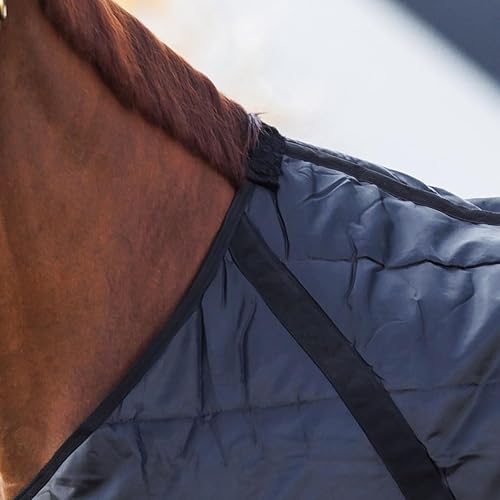 Vista 2 de Manta estable con diseño de canal (86, negro)