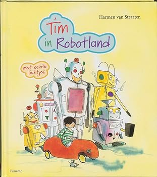 Hardcover Tim in Robotland: met echte lichtjes Book