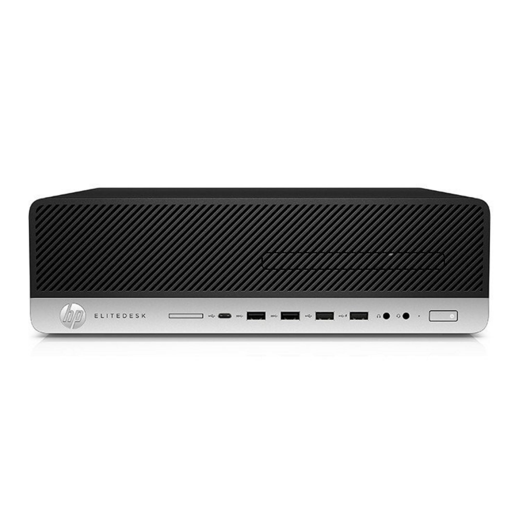 HP Elitedesk - Pc Desktop SFF Pronto All'Uso - Computer Pc Fisso Intel i7-6700 3.40 GHz - Ram 16Gb, SSD 1000Gb -Disp. Port, Wi-FI, Libre Office (Ricondizionato)