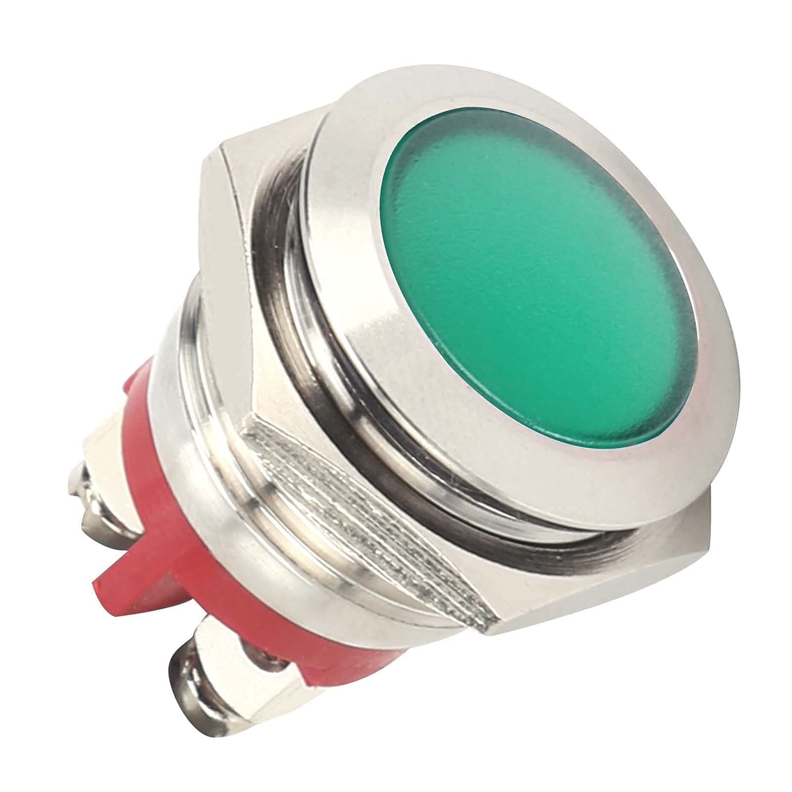 0.6in LED Indicator Light, Bright Signal Lamp IP66 Waterproof Universal Indicator Lamp with Flame‑Retardant Base for Outdoor Use-image-46