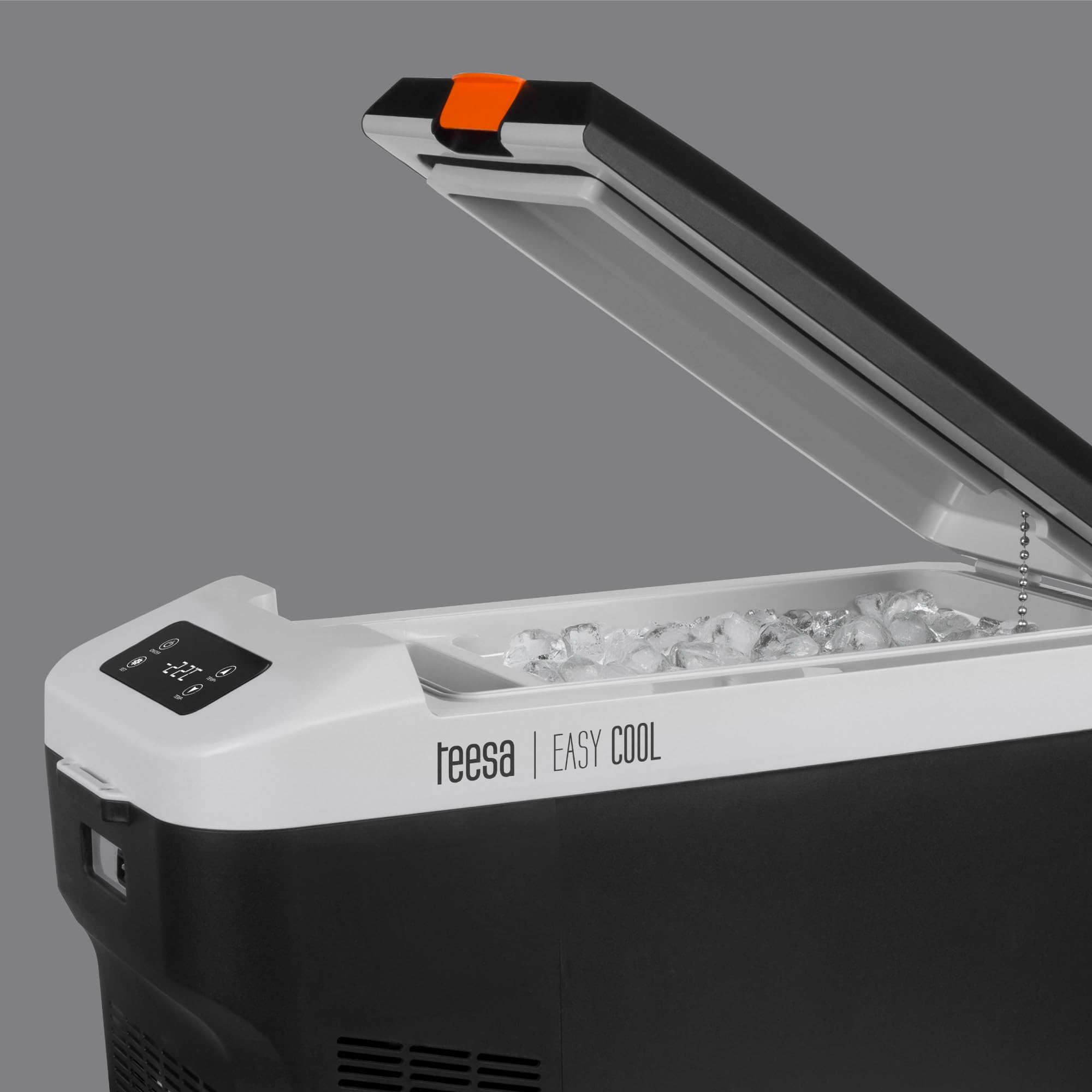 Teesa Frigorifero turistico professionale con funzione di congelamento ~-22°C Capacità a due scomparti 25L CC 12/24V AC 230V Pannello di controllo tattile LED TSA5007