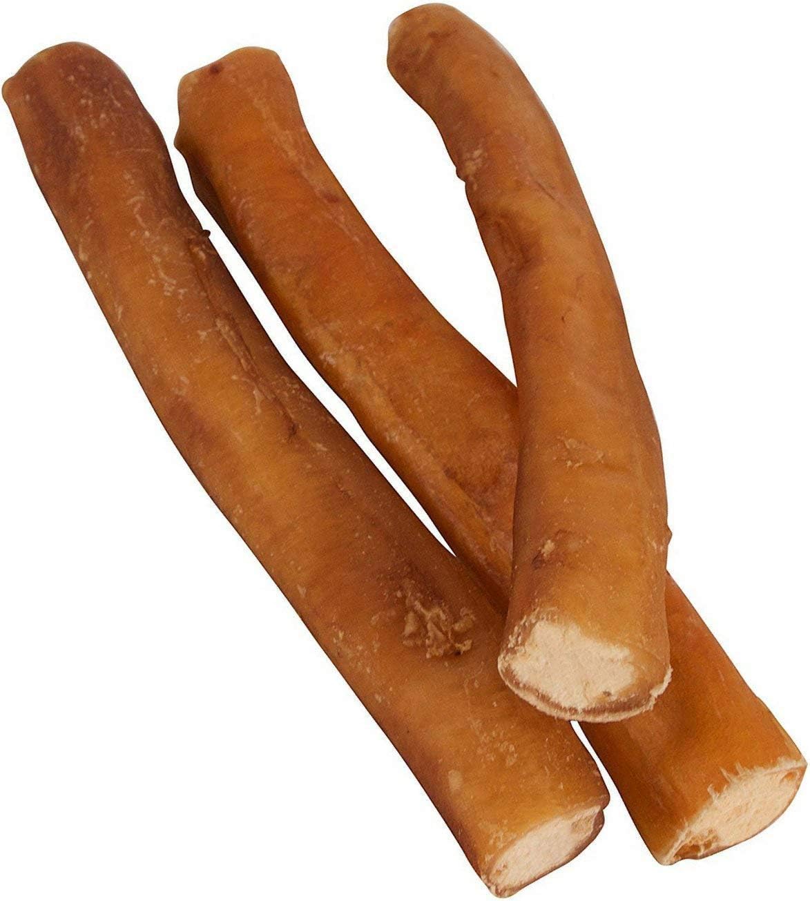 7" Straight Bully Sticks for Dogs [XLARGE THICKNESS] (10