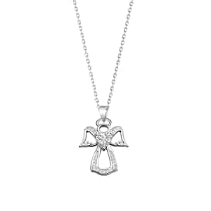 Amazon.com: WUSUANED Guardian Angel Pendant Necklace Zircon