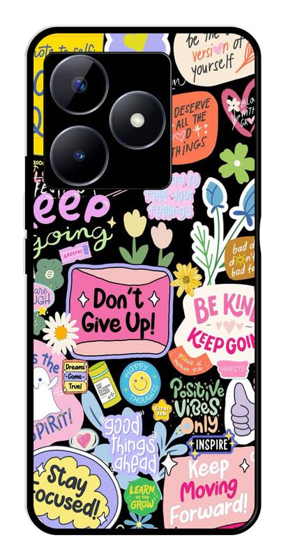 Image of FURIOUS Compatible for Realme C53 /Realme Narzo N53 |Printed Mobile Phone Back Cover Case | for Boys Girls | Rubber Silicone Soft TPU Sides with Camera Protection