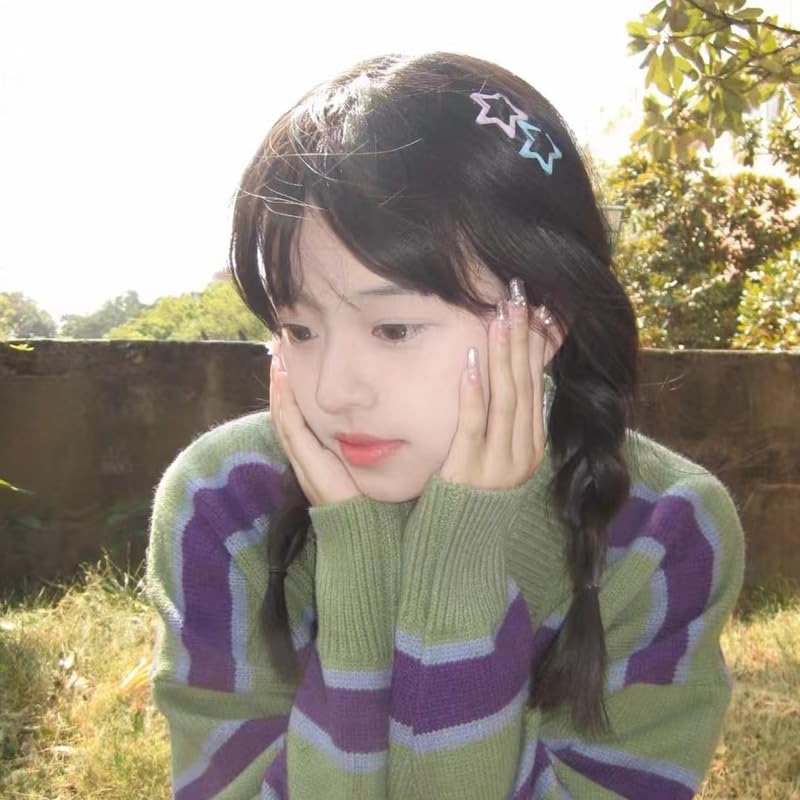 Miniatura 9 de Pinzas para el cabello de estrellas para mujeres y niñas, accesorios para el cabello de estrellas para niñas, pinzas para el cabello para mujeres,