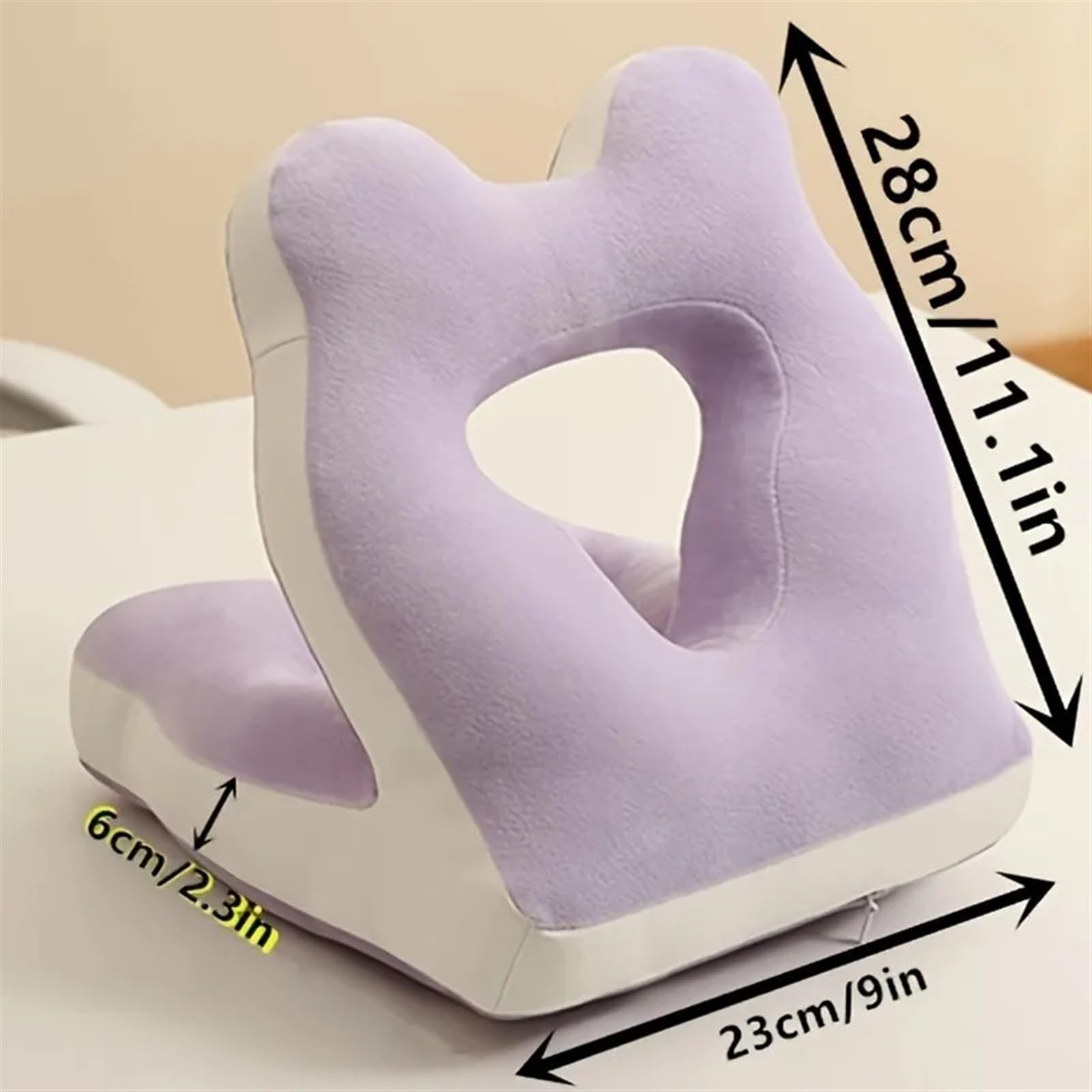 Poduszka do drzemki na biurko z pianki Memory Foam podparcie lędźwiowe