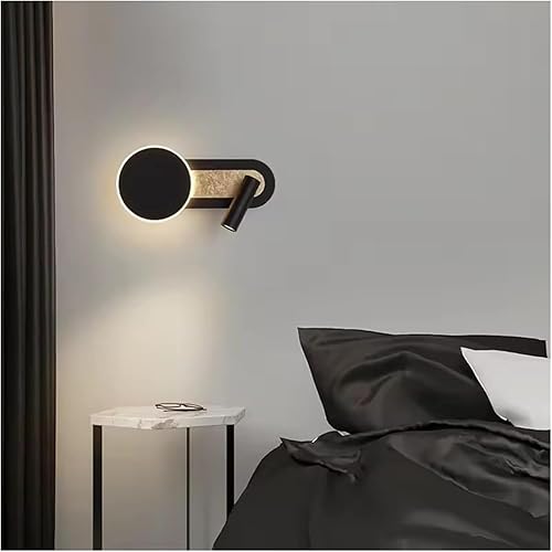 Miniatura 6 de Aplique de pared LED moderno, lámpara de noche con interruptor, luminaria Interior para estudio, habitación de hotel, luz de lectura, foco