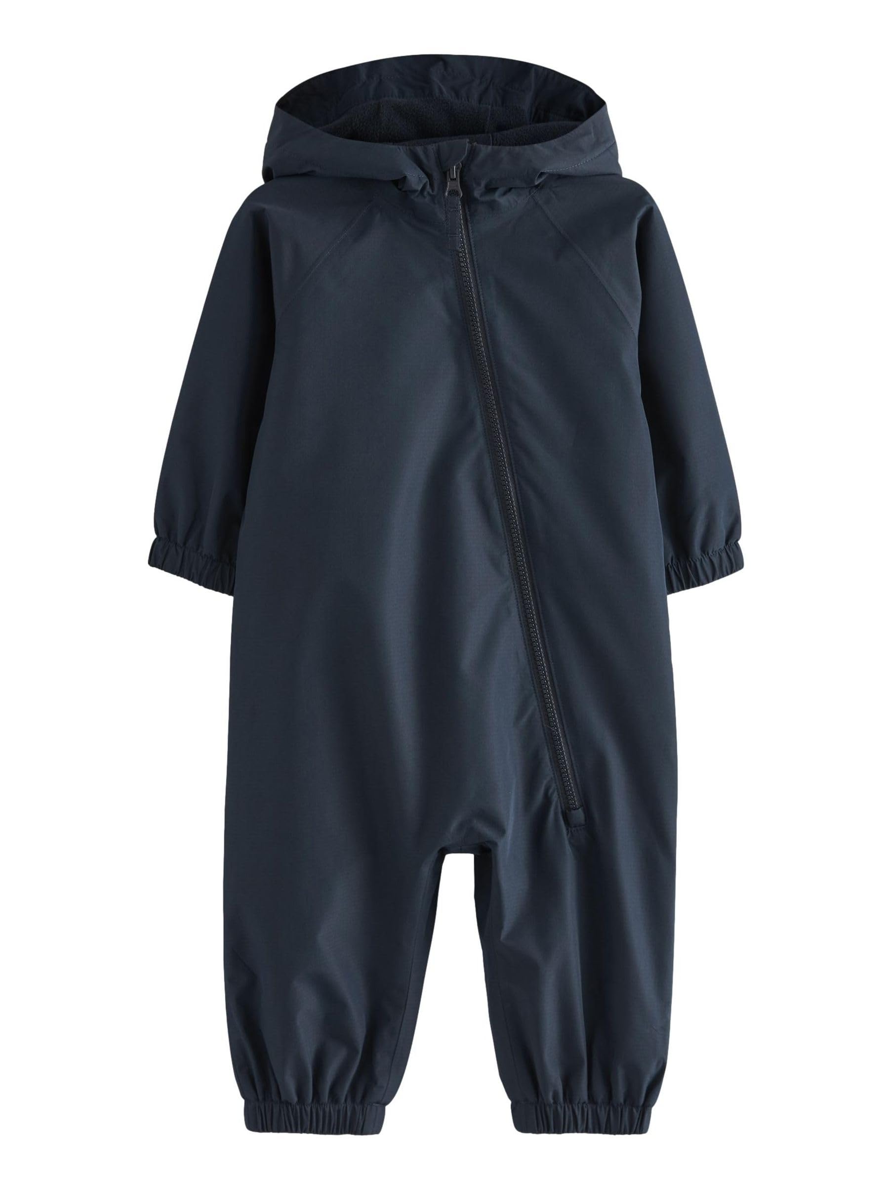 NEXT Ragazzo Tuta Impermeabile con Fodera in Pile | Bambino, Zipper, Lavabile in lavatrice