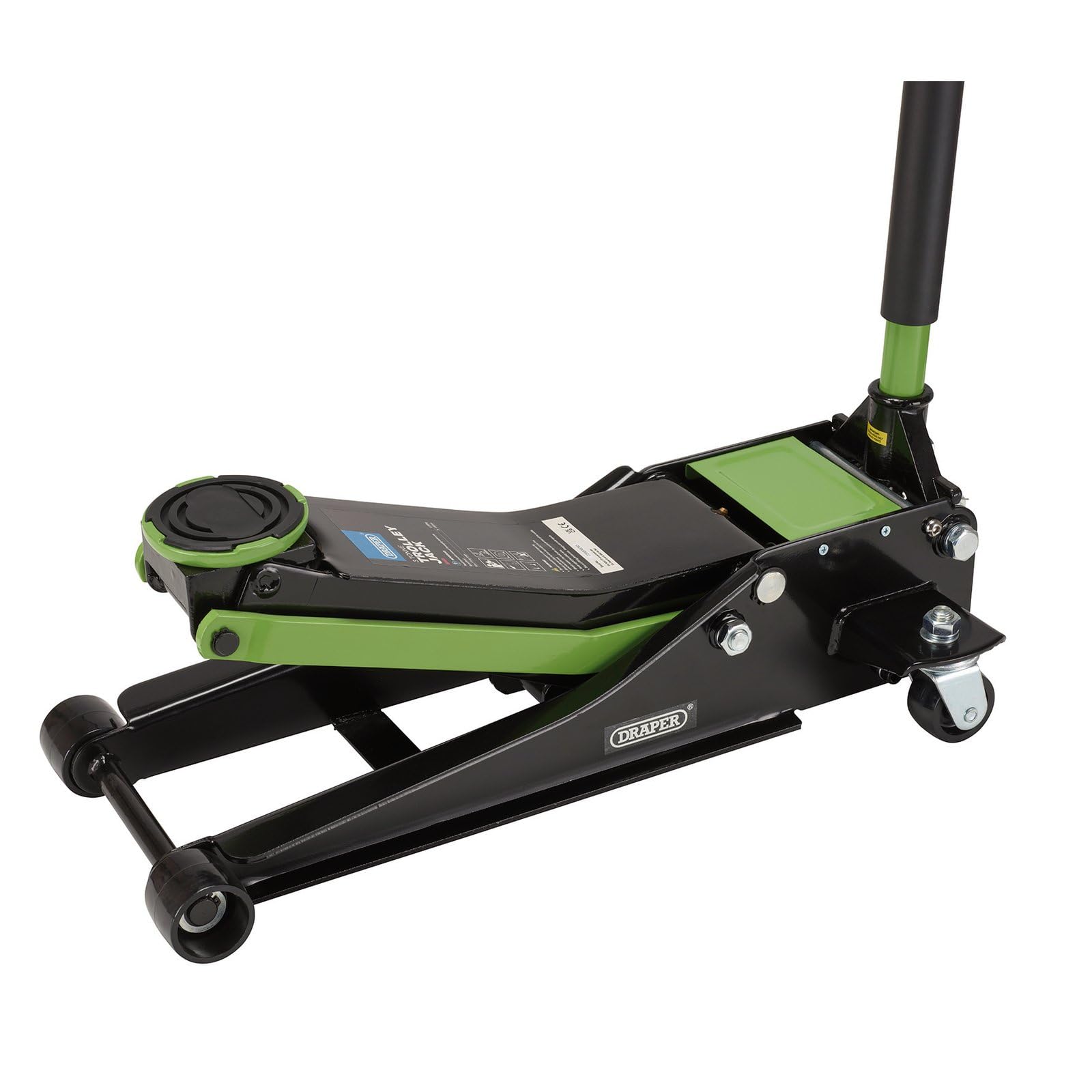 Draper Trolley Jack3 TonneGreen 28485 from B&Q