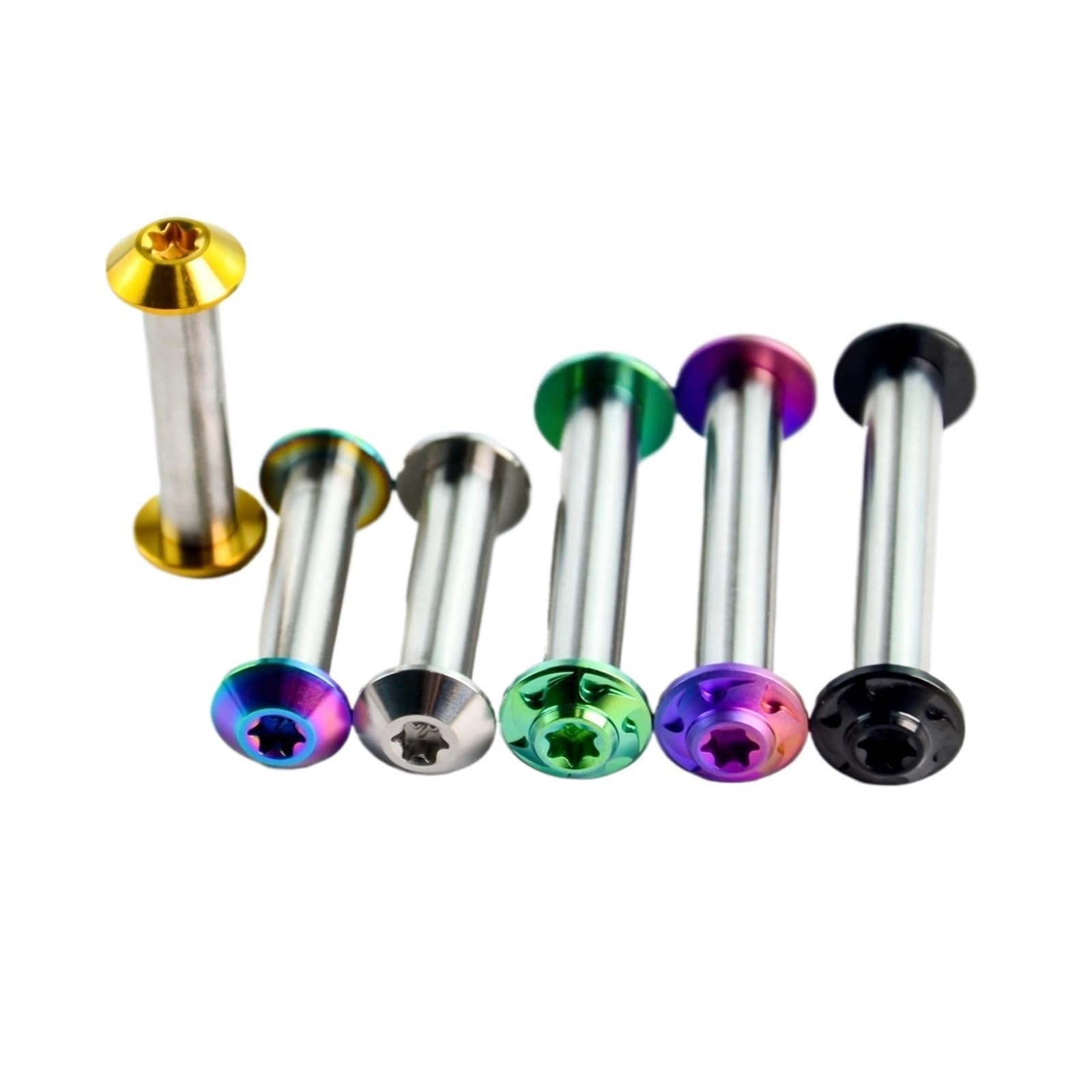Bulloni in lega di titanio Bulloni e dadi | Ammortizzatore posteriore for mountain bike(Green head15mm,28mm)