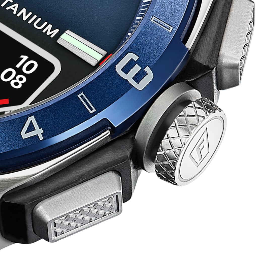 Festina Montre Connectée Homme Hybride Connected D en Caoutchouc Bleu