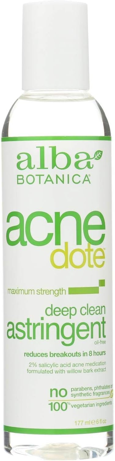 Acnedote deep clean astringent,6 oz