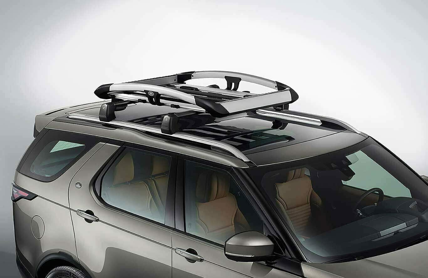 Aluminum Roof Rack for Discovery 5 L462 2017-2024 crossbars for Secure Luggage Cargo Storage Durable for Travel Adventures Sliver(2PCS)