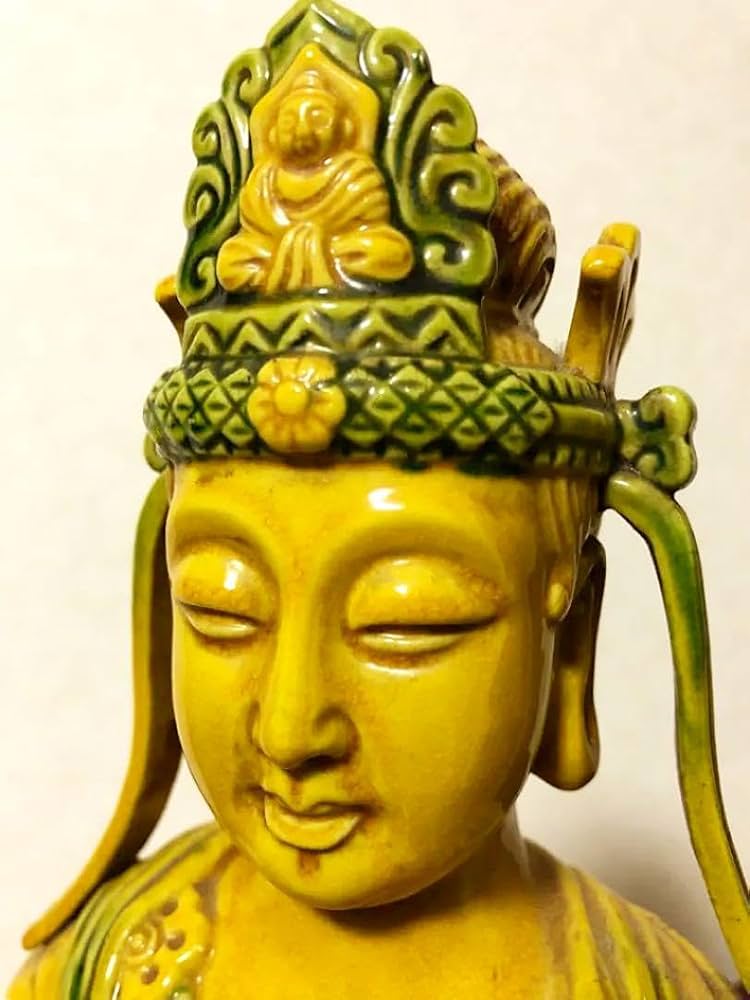 Amazon.co.jp: 中国仏教美術 唐三彩 陶器 菩薩像 仏像 1413 Amazon.co.jp: 中国仏教美術 唐三彩 陶器 菩薩像 仏像 1413