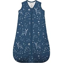 Mosebears Sleep Sack Baby Winter Wearable Blanket with 2-Way Zipper, 2.5TOG Cotton Sleep Sack for Unisex